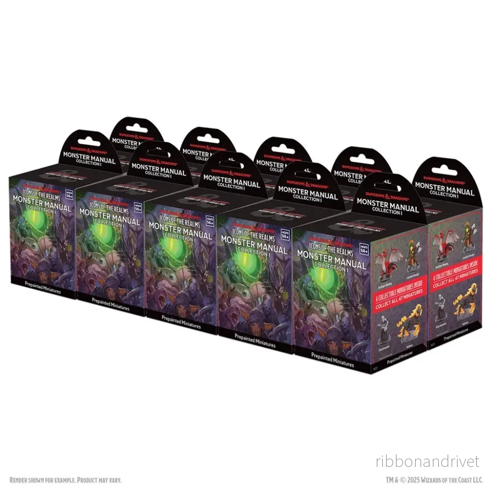 D&D Ikoner av Riken: Monster Manual Collection 1 Booster Brick