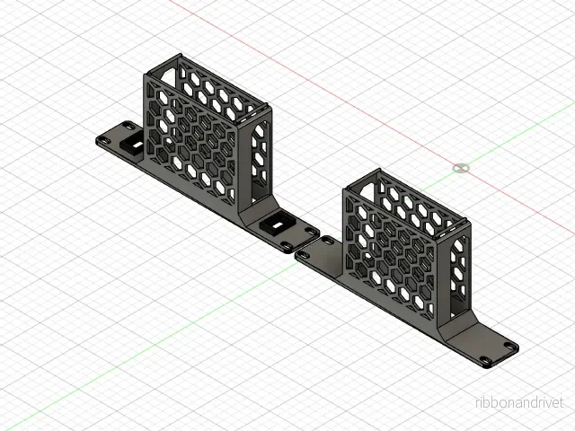 Geekom AX8 Pro 10 Tum Rackmontering
