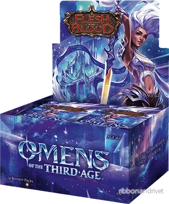 Flesh & Blood TCG – Omens of the Third Age Booster Display (24 boosters) – EN