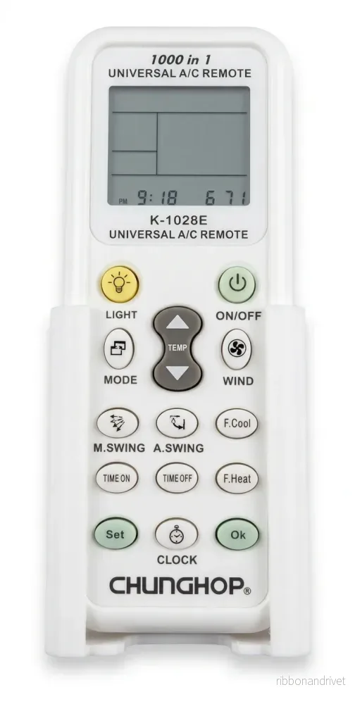 Universal AC-fjärrkontrollhållare