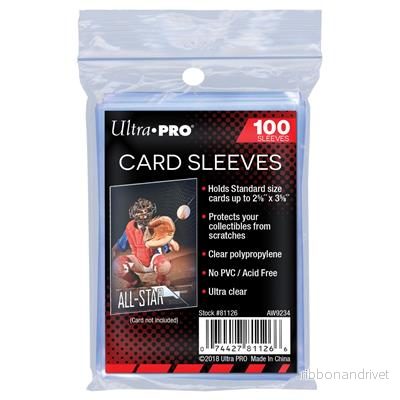 UP - Standard Sleeves - Regular Soft Card (100 Sleeves) - Bild 2