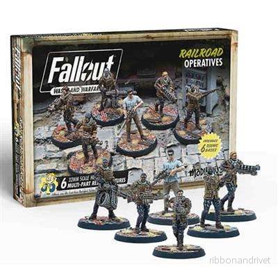 Fallout: Wasteland Warfare – Railroad: Operatives Fallout: Wasteland Warfare – Railroad: Operatives
