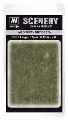 Vallejo - Scenery - Wild Tuft Dry Green (12 mm) - Bild 2