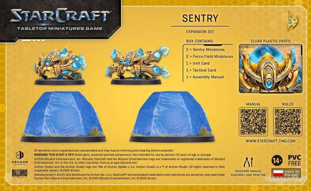StarCraft® The Miniatures Game – Sentry – Protoss – Expansionsset – EN - Bild 2