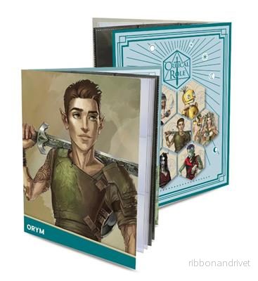 UP – RPG Folio med Klistermärken featuring Orym från Critical Role UP – RPG Folio med Klistermärken featuring Orym från Critical Role
