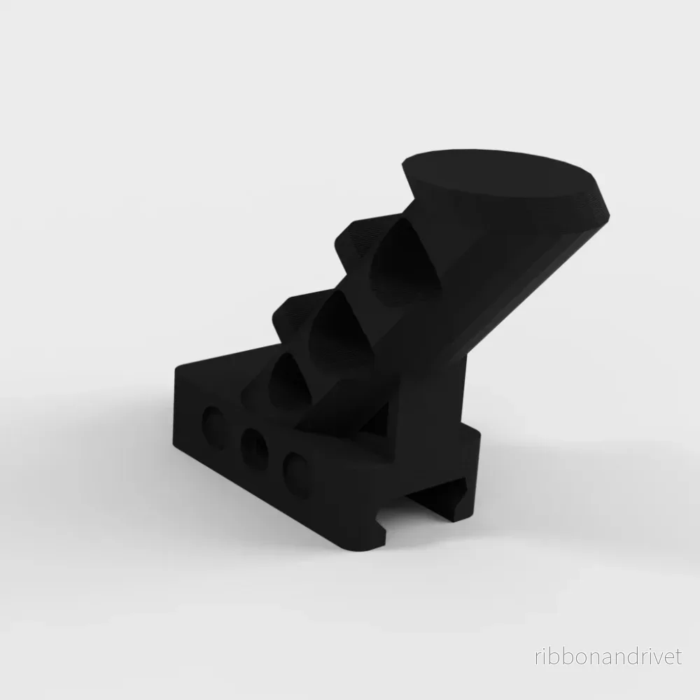 Ergonomiskt vinklat frontgrepp för airsoft-vapen - Bild 2