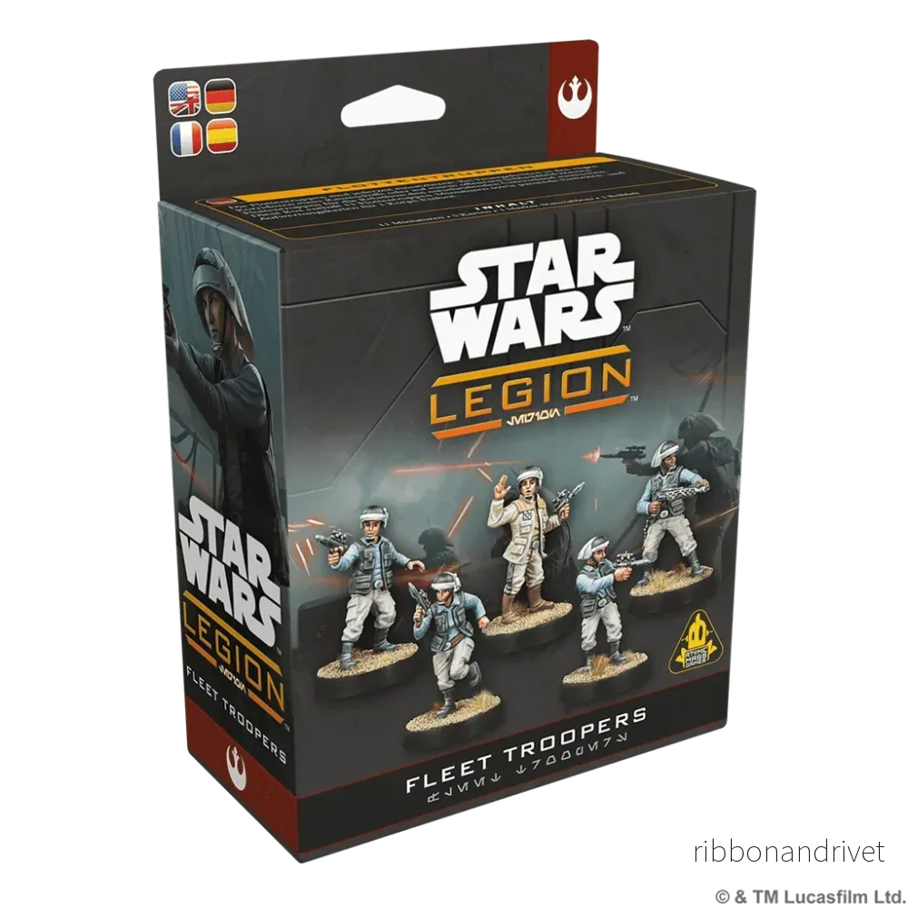 Star Wars: Legion – Fleet Troopers Enhetsuppsättning/DE/SP/FR Star Wars: Legion – Fleet Troopers Enhetsuppsättning/DE/SP/FR