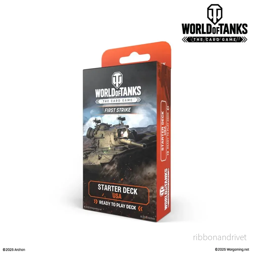 World of Tanks: Kortspel Första Slaget Startlek USA: Första Slaget World of Tanks: Kortspel Första Slaget Startlek USA: Första Slaget