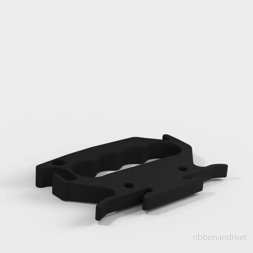Ergonomiskt fiskehandtag för håv och lina