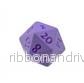 UP - Vivid Heavy Metal Dice: Lila - Bild 3