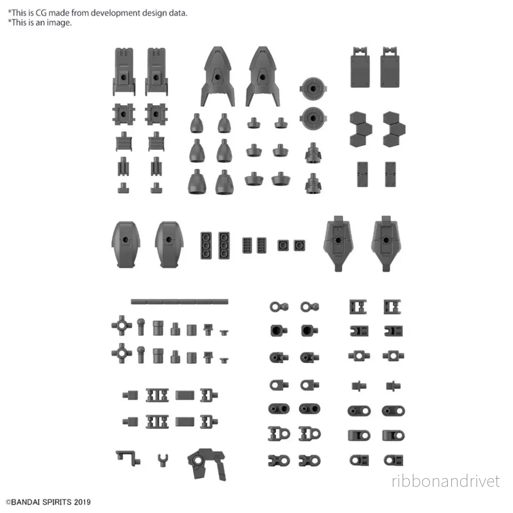 30MM 1/144 OPTION PARTS SET 15 (MULTI VERNIER/MULTI-JOINT) 30MM 1/144 OPTION PARTS SET 15 (MULTI VERNIER/MULTI-JOINT)