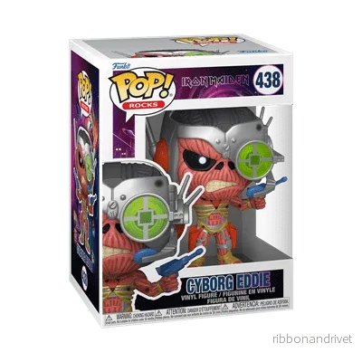 Funko POP Rocks: Iron Maiden - Cyborg Figur
