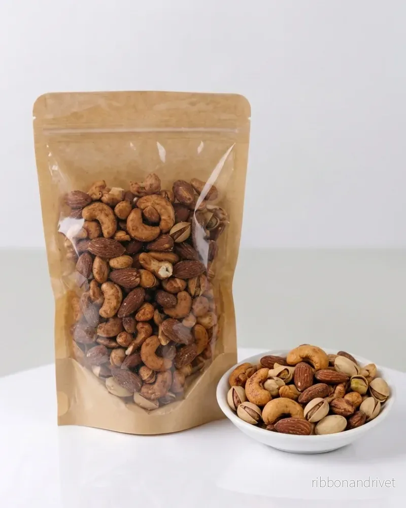 Nötter Super Mix Rökt – Rostade nötter med rökig smak – 250g