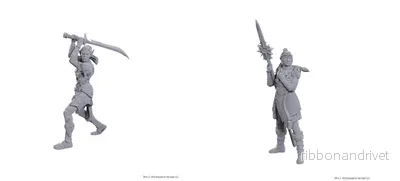 D&D Nolzur's Marvelous Miniatures: Special Edition Baldur's Gate 3 — Lae'zel & Shadowheart - Bild 2