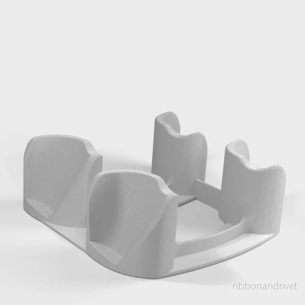 Dubbelt PS5 DualSense-kontrollstativ - Bild 2