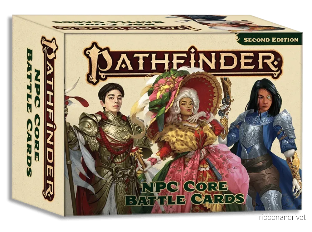 Pathfinder NPC Kärnbataljkort (P2) – Över 350 Illustrerade Kort med Icke Spelarkaraktärer och Statistik Pathfinder NPC Kärnbataljkort (P2) – Över 350 Illustrerade Kort med Icke Spelarkaraktärer och Statistik