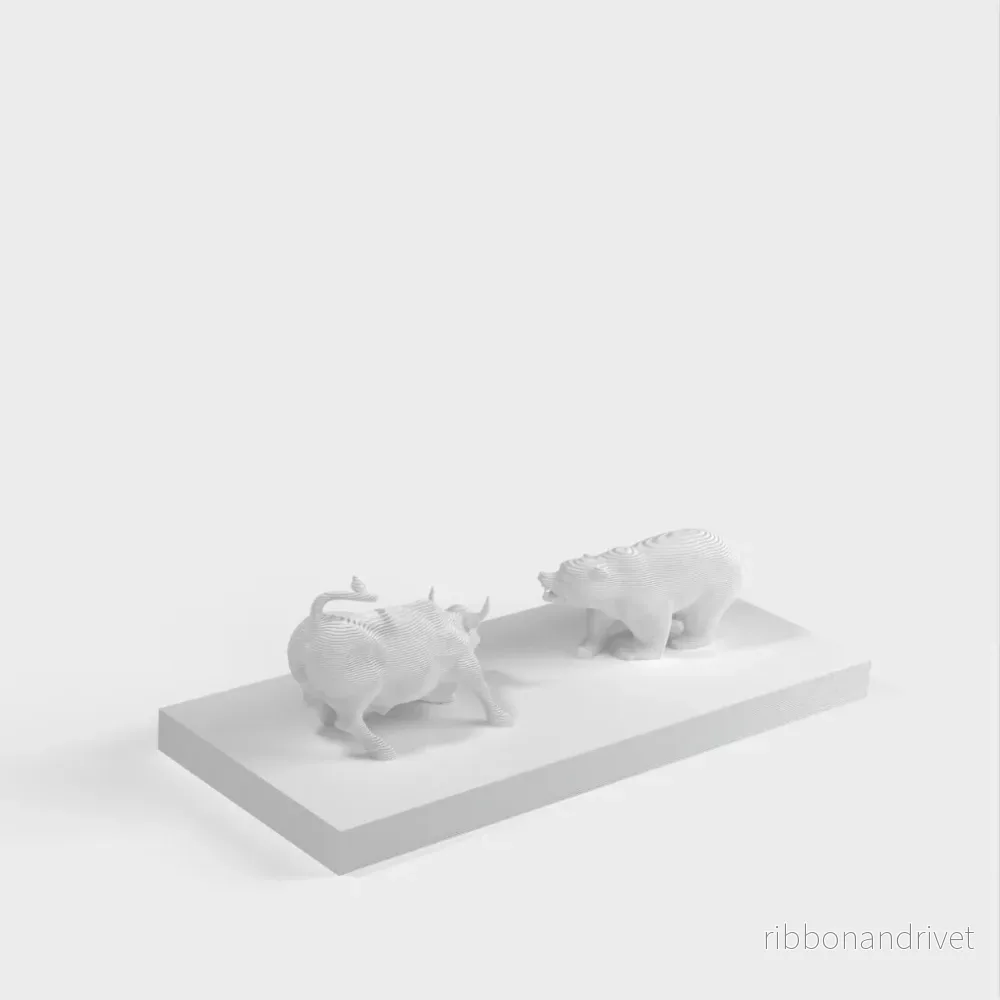 Wall Street Bear vs Bull - Börsstatyer - Bild 2