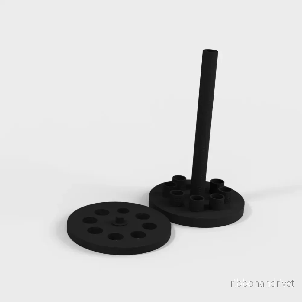 Praktisk hållare för förvaring av stickstickor - Bild 2