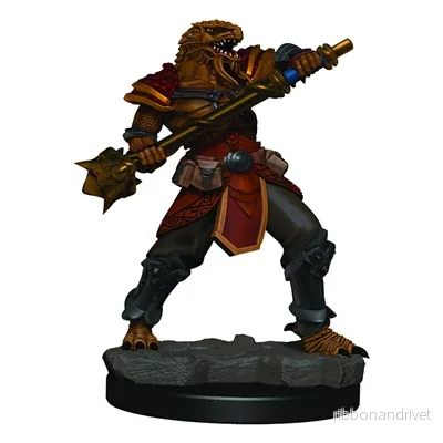 D&D Icons of the Realms Premiumfigurer: Manlig Dragonborn Krigare Låg Nivå D&D Icons of the Realms Premiumfigurer: Manlig Dragonborn Krigare Låg Nivå