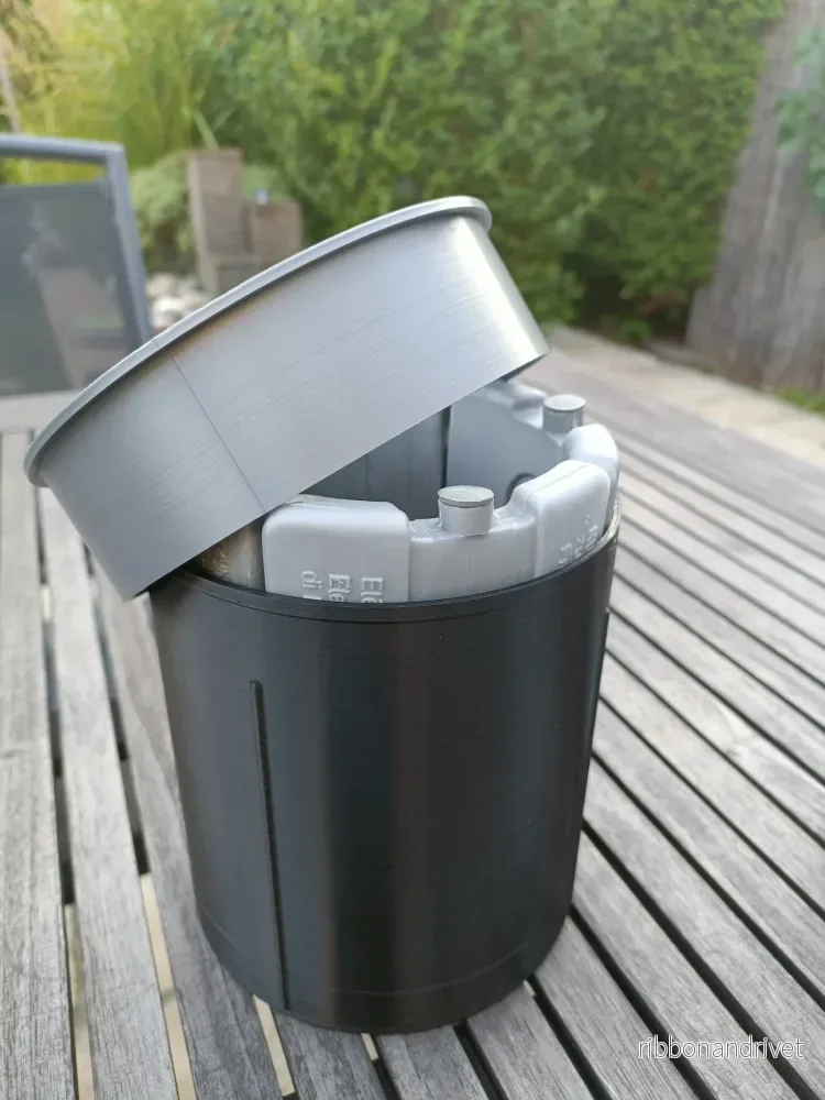 Vinkylare med plats för 4 kylelement - Perfekt tempererat vin - Bild 2