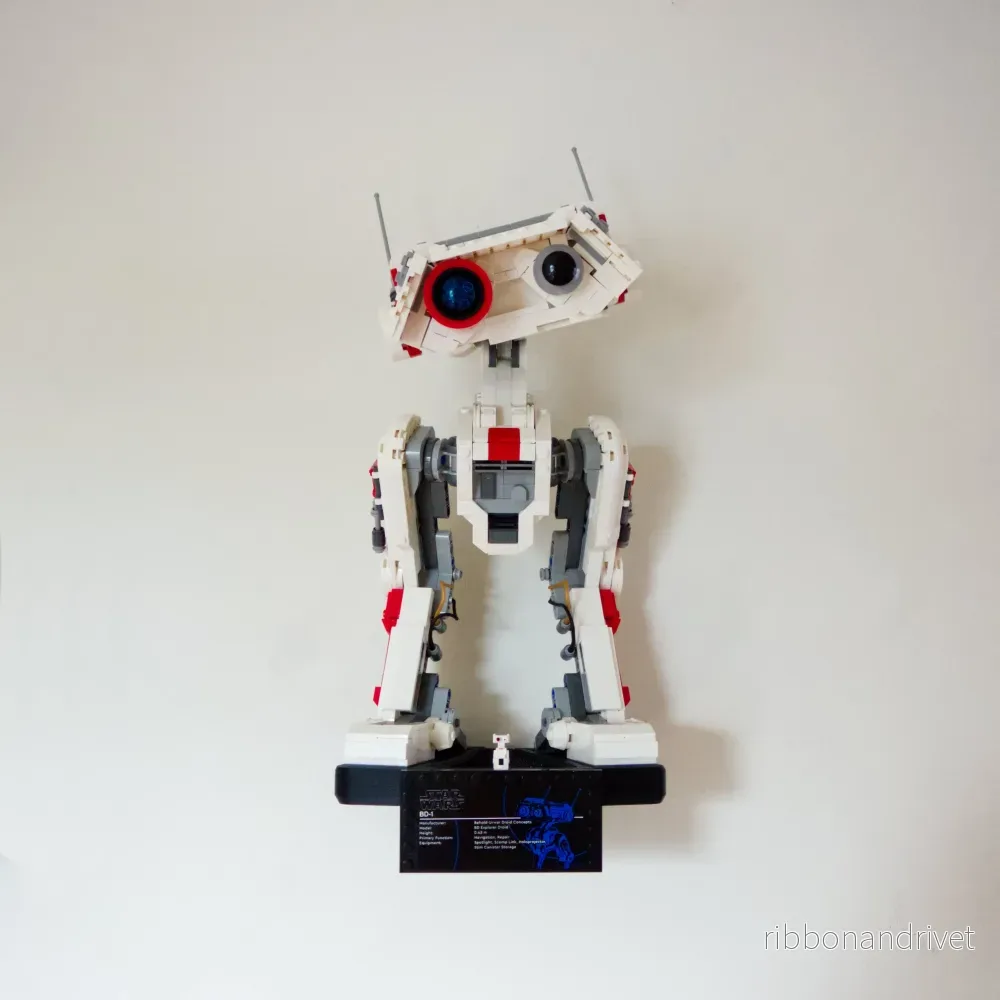 Väggfäste för LEGO Star Wars BD-1 75335 - Bild 2