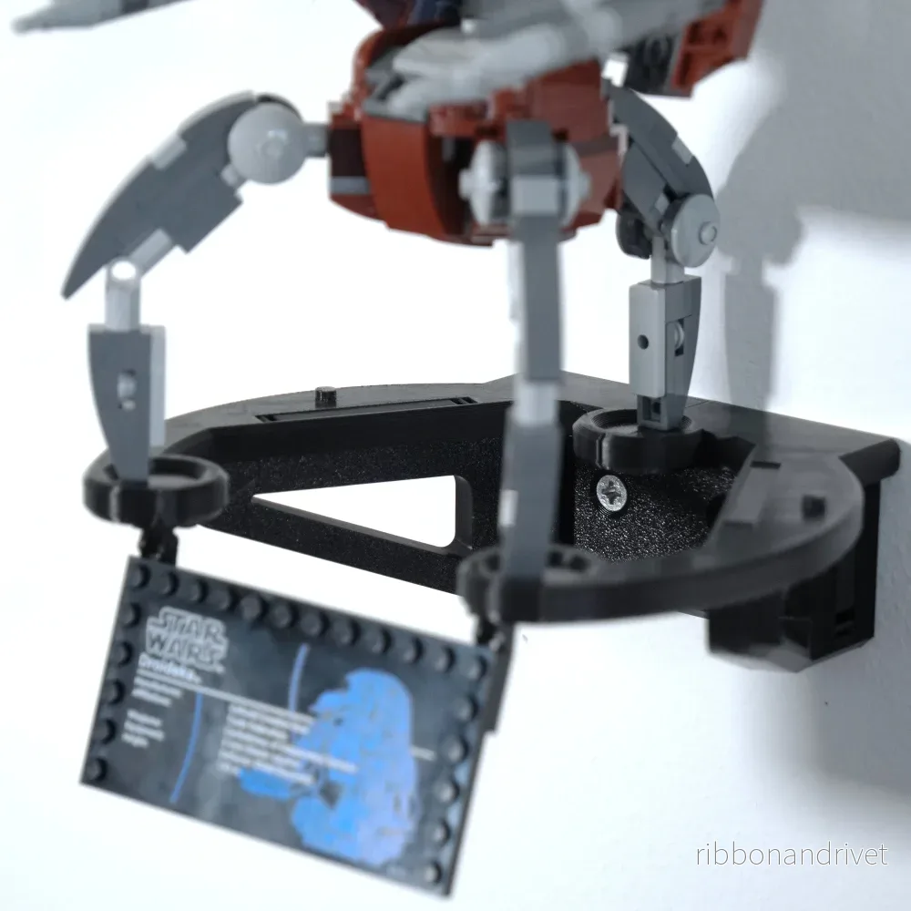 Väggfäste för LEGO Star Wars Droideka 75381 - Bild 3