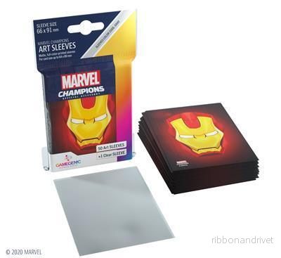 Gamegenic - Marvel Champions Konsthylsor - Iron Man (50+1) - Bild 2