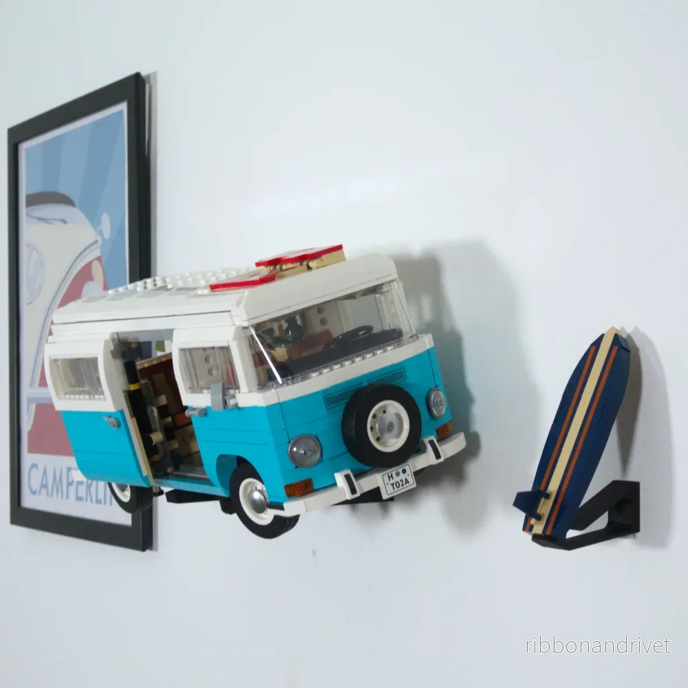 Väggfäste för LEGO VW Camper T1 och T2 - Bild 2