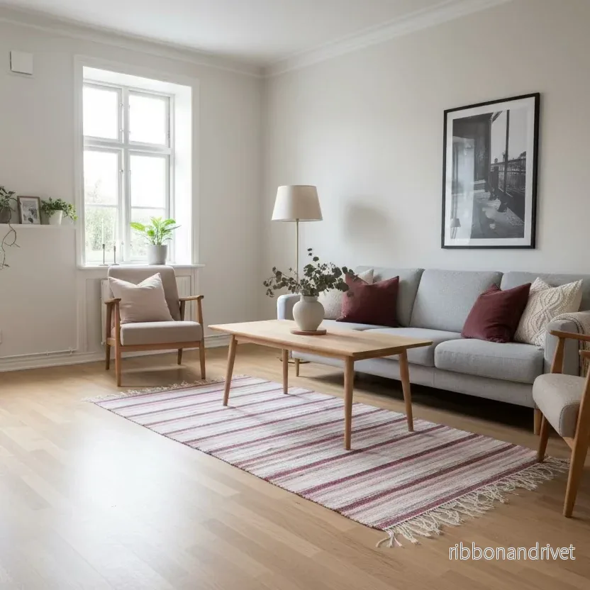 Trasmatta handvävd med kärlek Trasmatta handvävd med kärlek