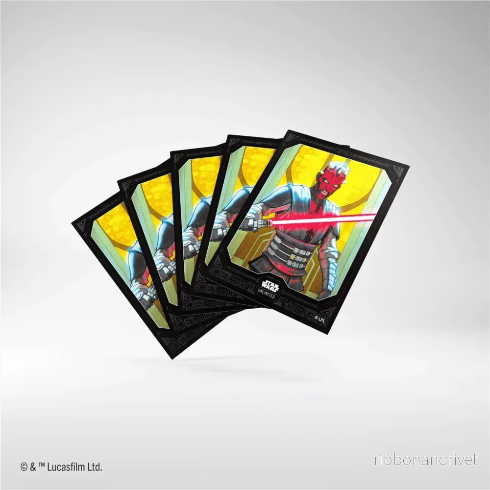 Gamegenic Star Wars: Unlimited Art Sleeves - Darth Maul