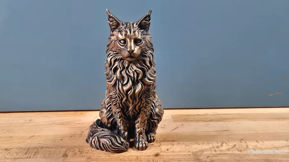Maine Coon - Kattfigur - Bild 3