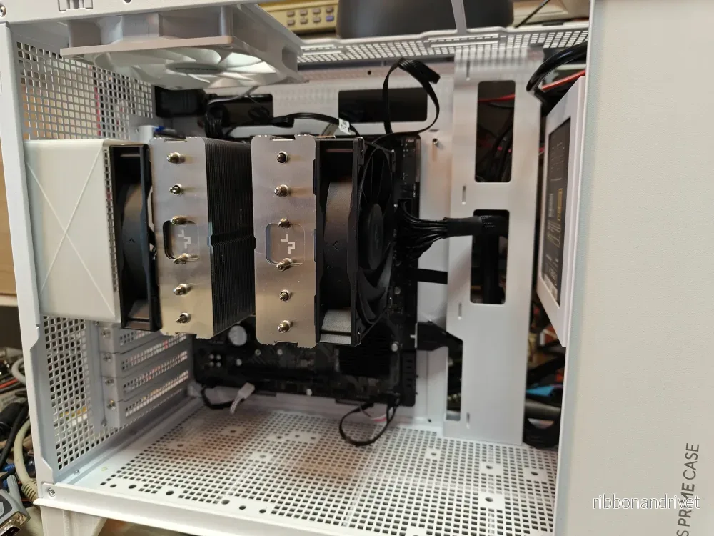 PC CPU-kylfläkttunnel - För 12 cm fläkt, 6,5 cm höjd - Bild 3