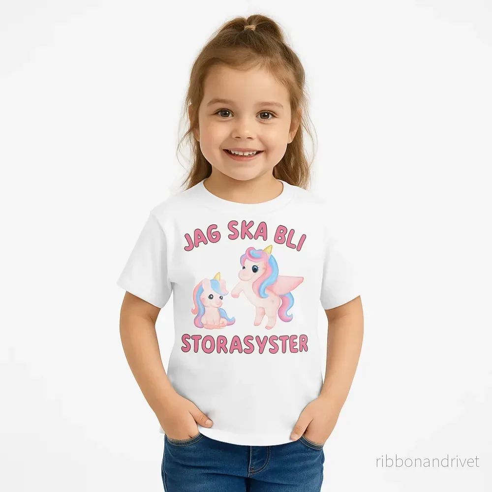 Storasyster T-shirt – Two Unicorns Storasyster T-shirt – Two Unicorns