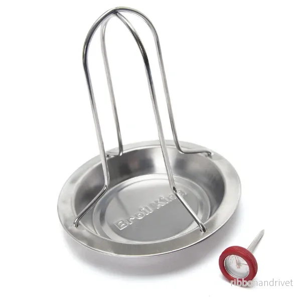 Kycklinghållare med termometer Kycklinghållare med termometer