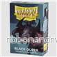 Dragon Shield Standardstorlek Ytterfickor - Matt Svart (100 Fickor) - Bild 2